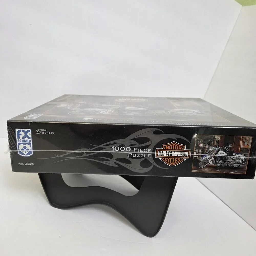 SEALED FX Schmid Harley Davidson 1000pc Puzzle Scott Jacobs - Catch Of The Day